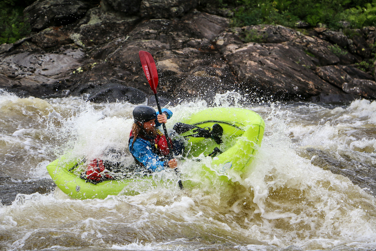 Packraft expedition on the Magpie River in Quebec, Canada - whitewater packrafting